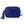 Load image into Gallery viewer, Cobalt Blue Leather Cross Body Tassel Bag
