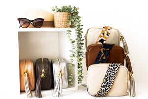 Gold Leather Sling Bag / Bum Bag - Back in stock – Florrie & Bird