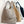Load image into Gallery viewer, Metallic Pewter Weave Tote Bag
