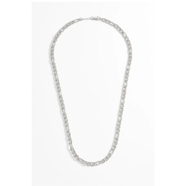 Silver Figaro Chain Necklace