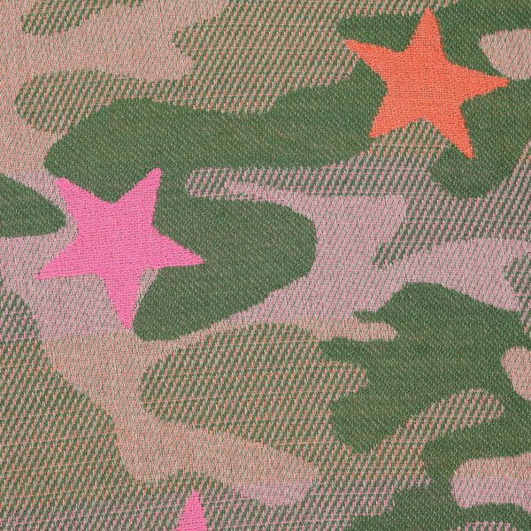 Premium Camo Khaki Green Star Scarf