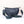 Load image into Gallery viewer, Navy Blue Vegan Leather Half Moon Sling Bag
