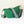 Load image into Gallery viewer, Emerald Green Vegan Leather Half Moon Sling Bag
