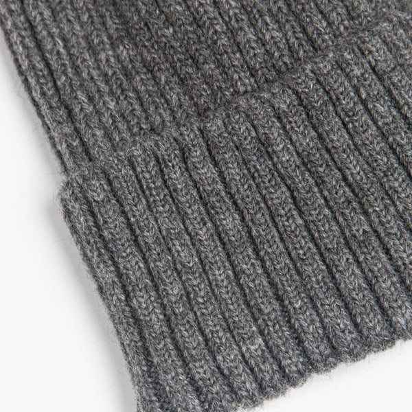 Bonnie Pom Pom Hat - Dark Grey Star