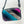 Load image into Gallery viewer, Black &amp; Metallic Stripe Cross Body Bag
