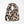 Load image into Gallery viewer, Beige &amp; Black Large Animal Print Scarf
