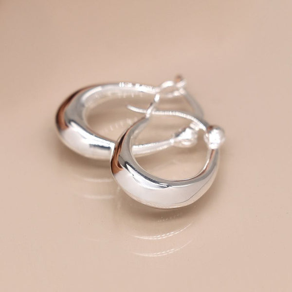 Sterling Silver Hoop Earrings