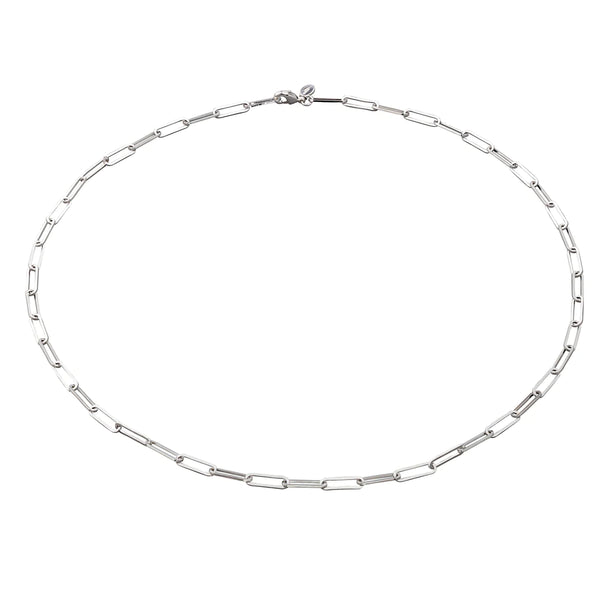 Silver Long Link Chain