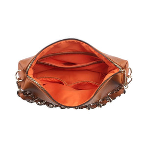 cfpolar Autumn Sunset Forest Sling Bag for Women Men