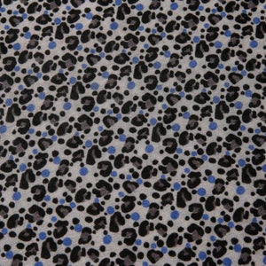 Dotty Leopard Blue Scarf - Coming soon