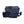 Load image into Gallery viewer, Navy &amp; Black Geo Bag Strap
