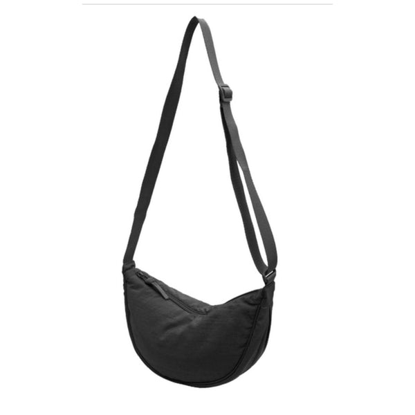 Black Nylon Sling Bag