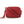 Load image into Gallery viewer, Red Leather Cross Body Tassel Bag
