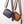 Load image into Gallery viewer, Classic Navy Leather &quot;Florrie&quot; Cross Body Tassel Bag
