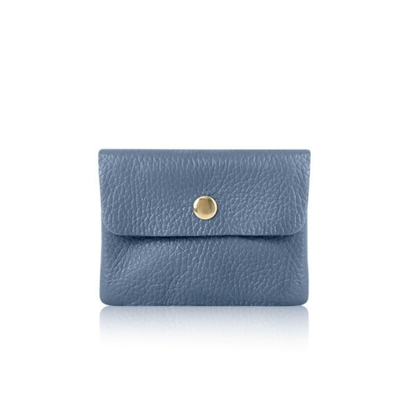 denim blue purse leather