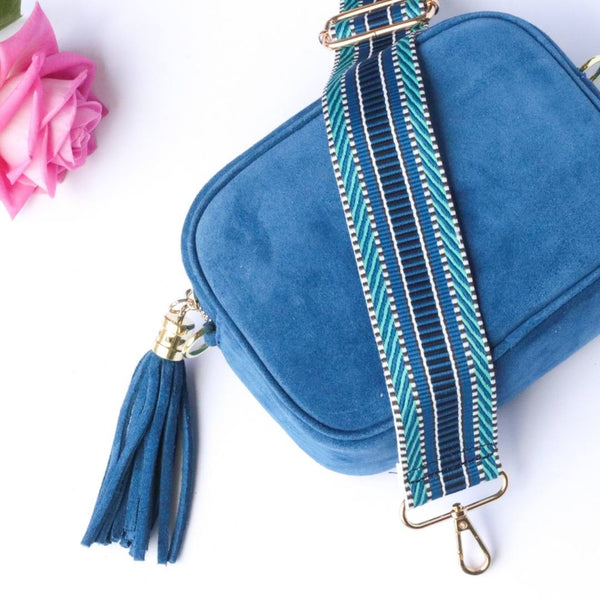 replacement bag strap | aztec blue design | 